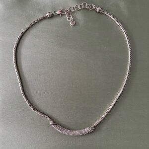 Stunning Silver Brighton Necklace
